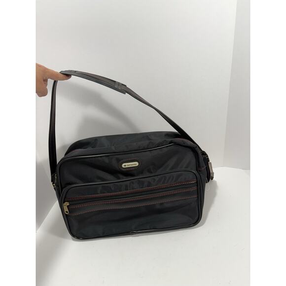 Samsonite Easy‎ Going Carry On Bag Adjustable Shoulder Strap Black Brand New - Picture 2 of 16